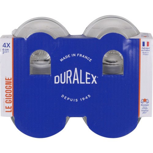 Set de 4 Bolos Apilables 36cc Lys Transparente - Utensilios de Cocina que Ahorran Espacio