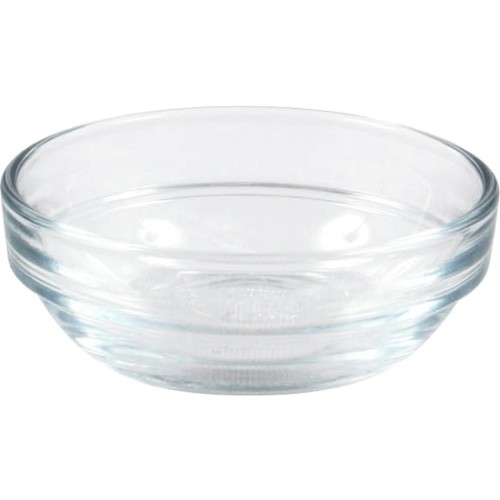 Set of 4 Stackable Bowls 36cc Transparent Lys - Space-saving Kitchenware