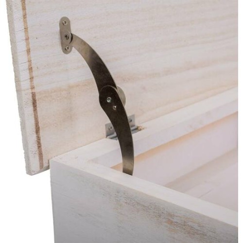 Banqueta De Madera Estilo Almacenamiento Doble
