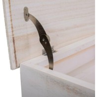 Banqueta De Madera Estilo Almacenamiento Doble