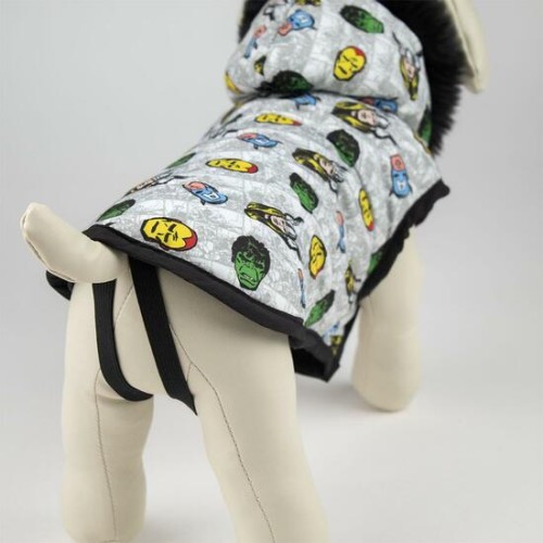 Abrigo Acolchado M Avengers para Perros