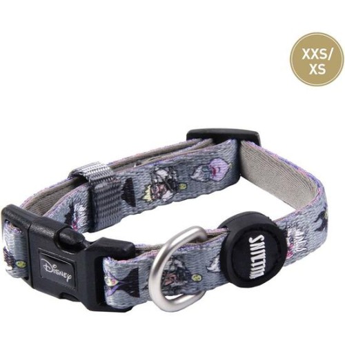 Collar Premium Para Perros XXS/XS Disney Villanas Gray