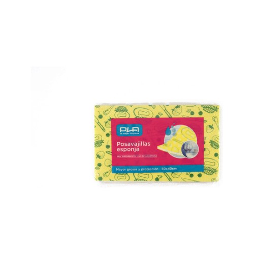 Sponge Coaster Set 3 Assorted Colors