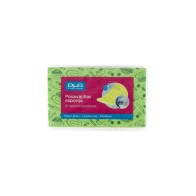 Sponge Coaster Set 3 Assorted Colors
