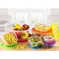 Set of 7 Stackable Food Containers