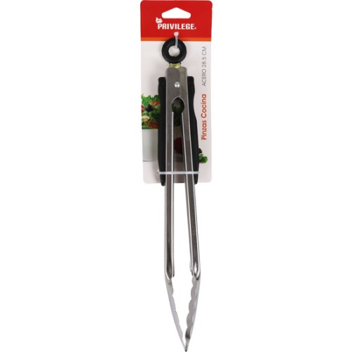 Stainless Steel Kitchen Tongs 28.5cm Privilege