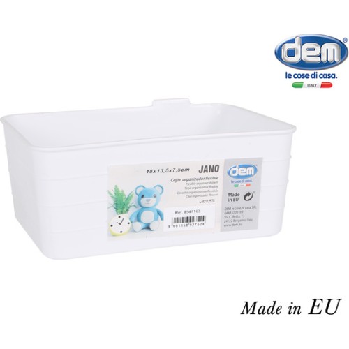 Cajón Organizador Flexible 18x13.5x7.5cm Jano