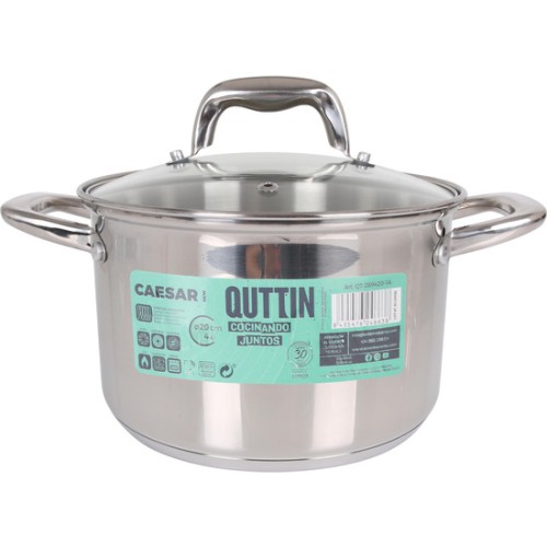 New Caesar Induction Pot 20cm with Lid