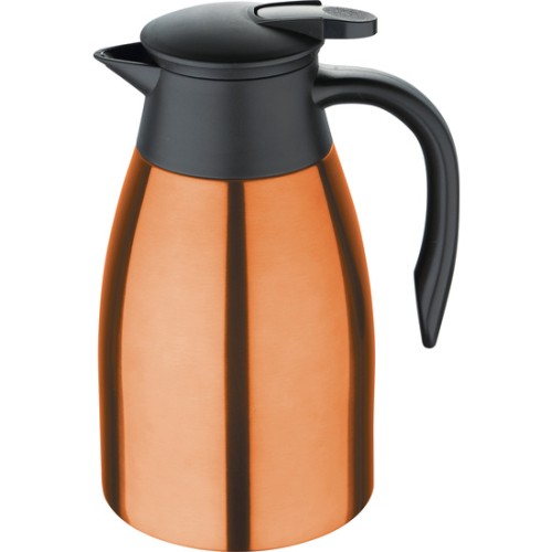 1.5L Orange Stainless Steel Coffee Maker