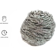 Estropajo Acero Inox 40g para Limpieza Intensiva