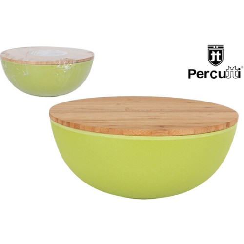 Bamboo Bowl 24cm Legno Percutti Eco-Friendly