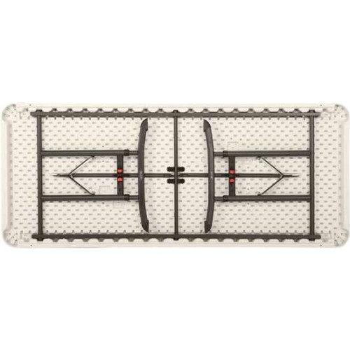 Adjustable Folding Rectangular Table Lifetime