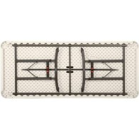 Adjustable Folding Rectangular Table Lifetime