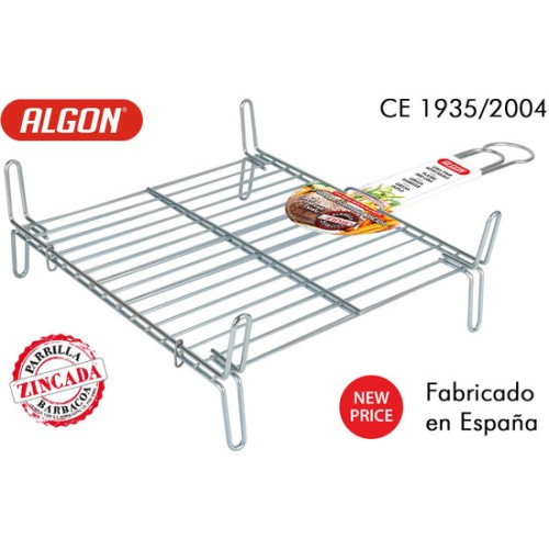 Double Grill BBQ Plating 35x35cm