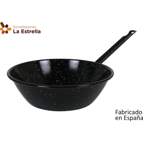 Sartén Honda Bordonada 26cm - 3.8L Jaspeada