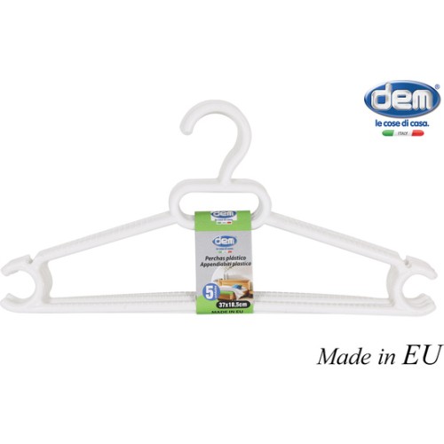 Set of 14 Plastic Hangers