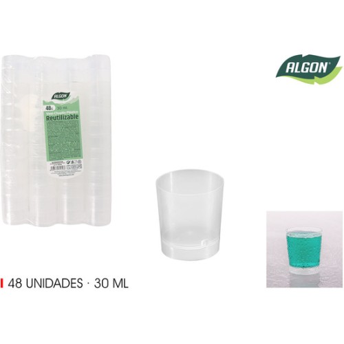 Set de 48 Vasos Chupito PP 30ml
