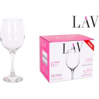 Set de 6 Copas de Vino 300cc