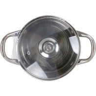 18cm 3L Induction Stainless Steel Pot with Lid