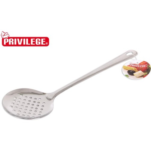 32cm Stainless Steel Slotted Spoon - Privilege