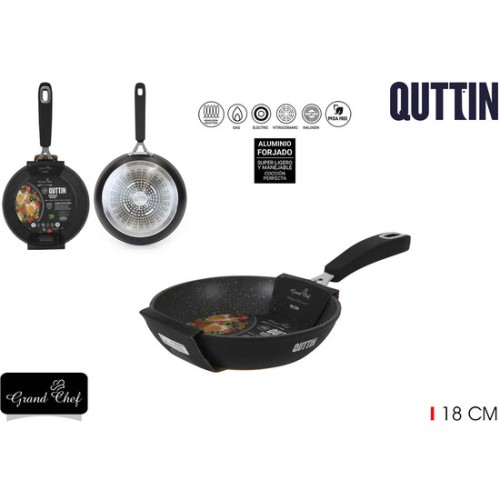 18cm Grandchef Frying Pan by Quttin for Cooking