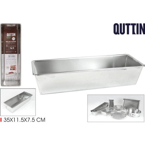 Molde Rectangular de 35x11.5x7.5cm Quttin