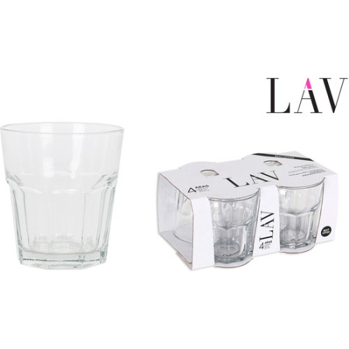 Set 4 Vasos Agua 305cc Aras