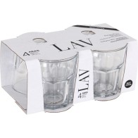 Set of 4 Water Glasses 305cc Aras