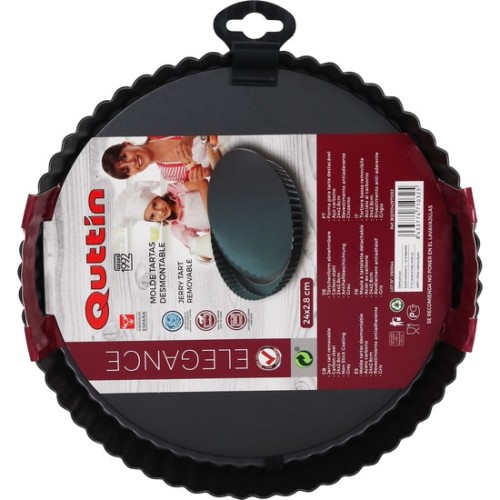 Molde Tartas Desmon 24x2.8cm - Esencial para Hornear con Estilo