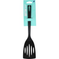 Pala Surcos Nylon Negra Quttin para Uso Versátil en Cocina