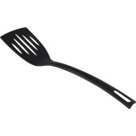 Pala Surcos Nylon Negra Quttin para Uso Versátil en Cocina