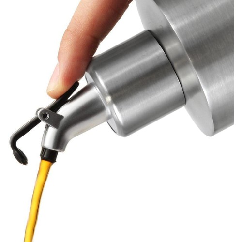 Aceitera Inox 350ml Con Tapón Quttin