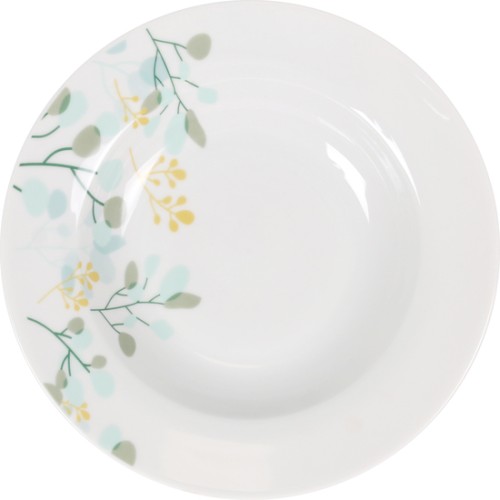 Vajilla Redonda 18 Piezas Rivoli MD para una Comida Elegante