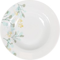 Vajilla Redonda 18 Piezas Rivoli MD para una Comida Elegante