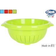 Colador con 2 Asas 27x11 cm - Colores Surtidos