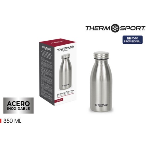 Silver Stainless Steel Thermos Bottle 350ml