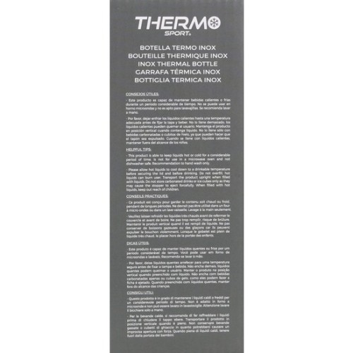 Silver Stainless Steel Thermos Bottle 350ml
