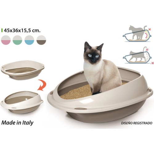 Cama Arena Shuttle para Mascotas 45cm Colores Surtidos