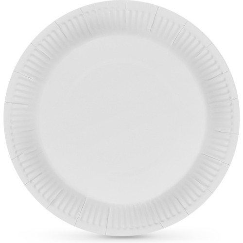Set de 25 Platos Redondos Naturales - 23cm