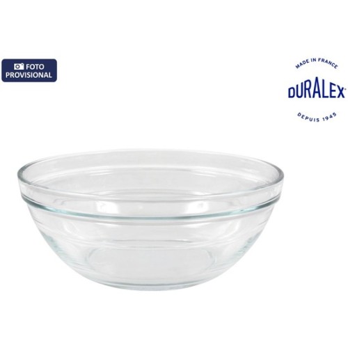 20cm/1.59L Transparent Red Salad Bowl Lys