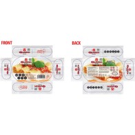 Molde Oval de Vidrio 17cm para Tartas y Quiches
