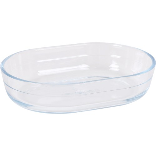 Molde Oval de Vidrio 17cm para Tartas y Quiches
