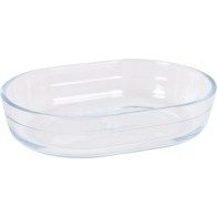 Molde Oval de Vidrio 17cm para Tartas y Quiches