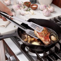 Pinzas Cocina Acero Palas 27cm
