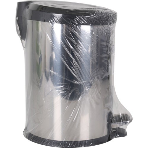 9L Metal Trash Can with Foot Pedal