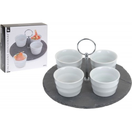 Round Tasting Set 5 Pieces