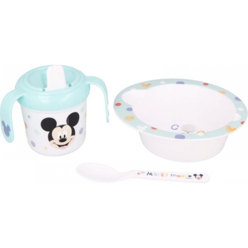 Mickey 3-Piece Kids Dinner Set