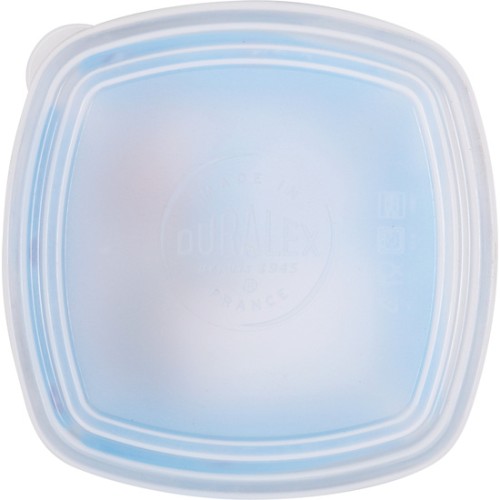 Fiambrera Transparente 11cm Cuadrada c/Tapa Freshbox