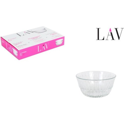 Set of 6 Bowls 10cm 215cc Alinda
