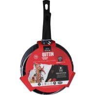 Set of 2 Aluminum Frying Pans with Soft Handle Quttin
